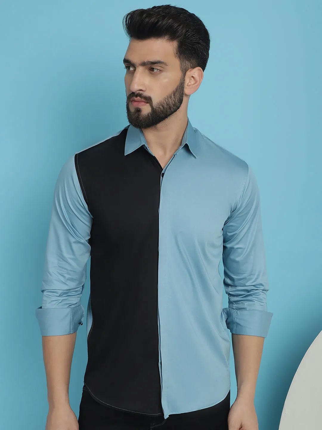 Premium Cotton Satin Casual Shirt
