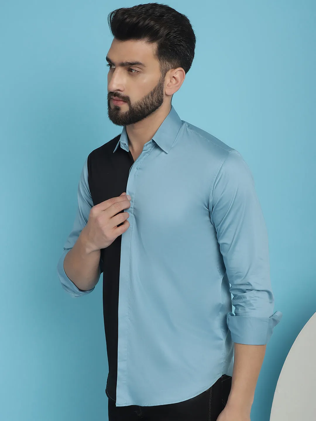 Premium Cotton Satin Casual Shirt