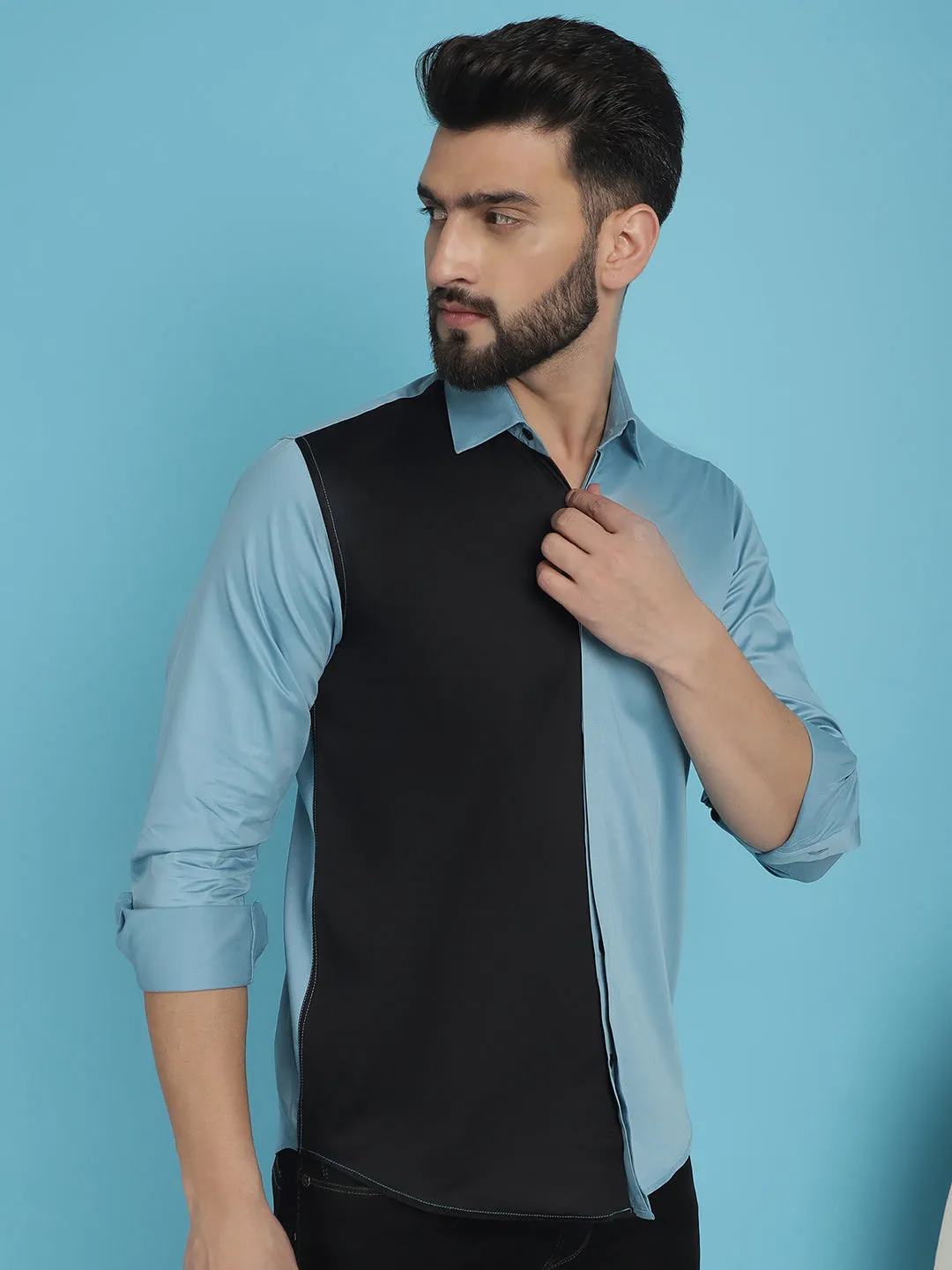 Premium Cotton Satin Casual Shirt