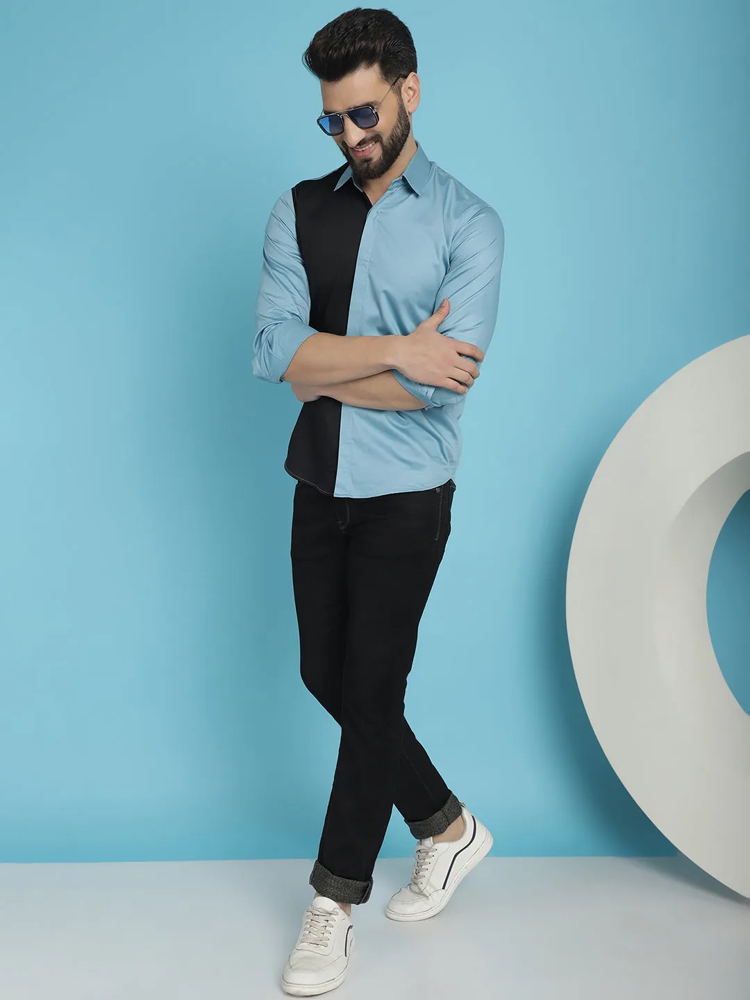 Premium Cotton Satin Casual Shirt