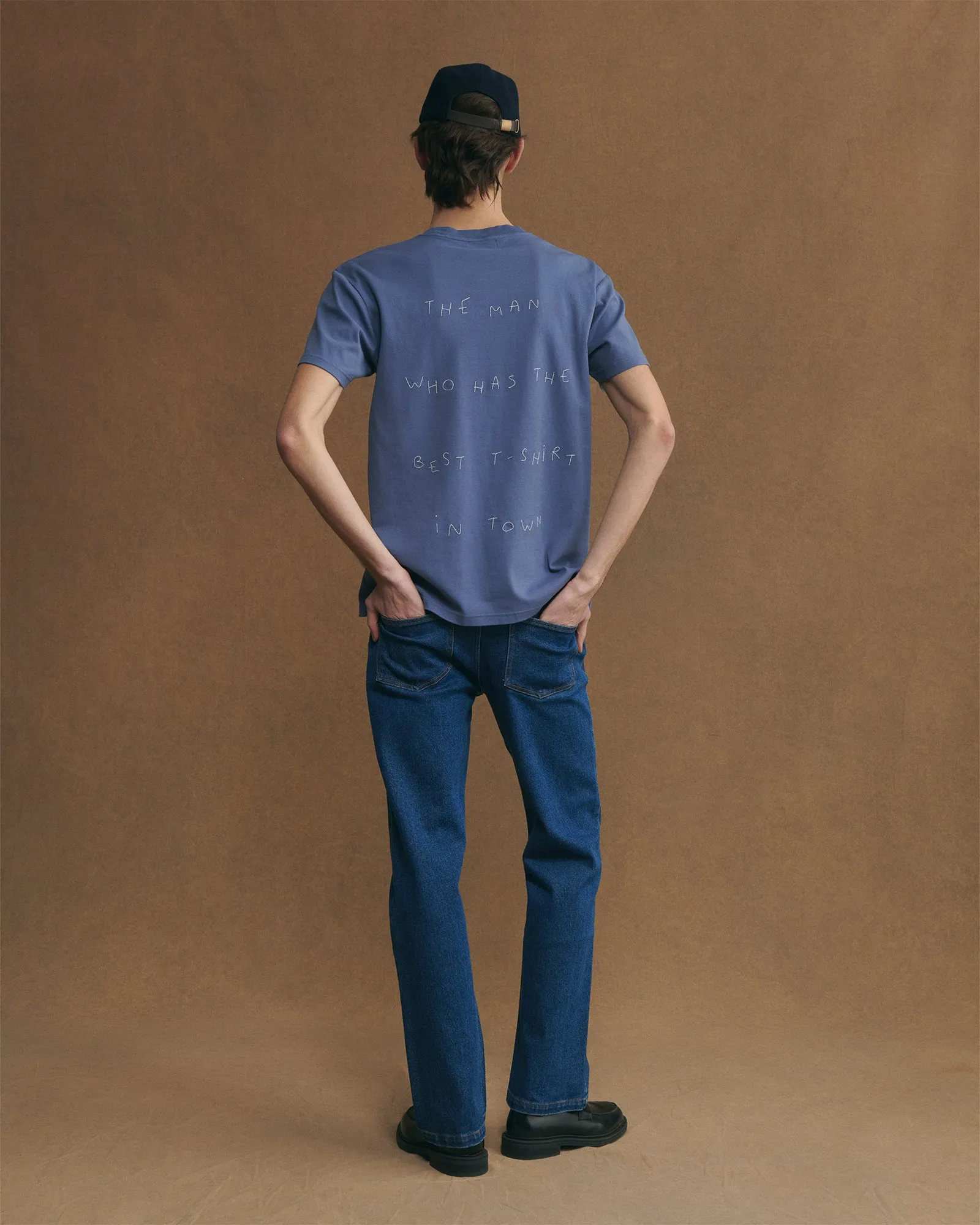 "Croco The Man" patureau oversized t-shirt