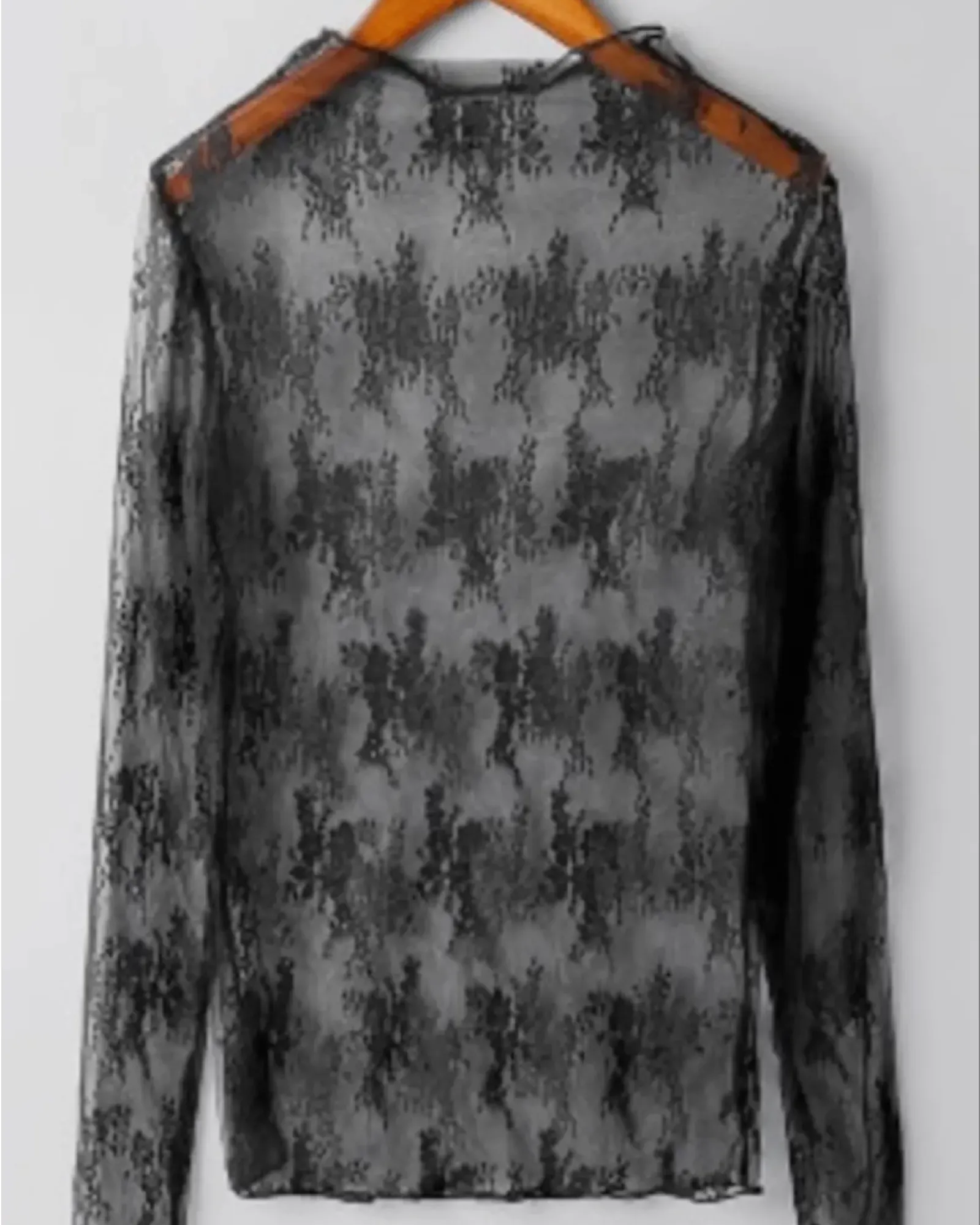 Sheer Lace Top