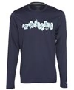 Speedo Men's Active Graphic Long Sleeve Swim Shirt
