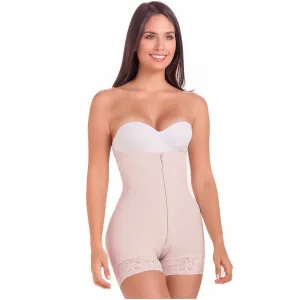 Strapless Tummy Control Body Shaper Fajas Colombianas MariaE 9337