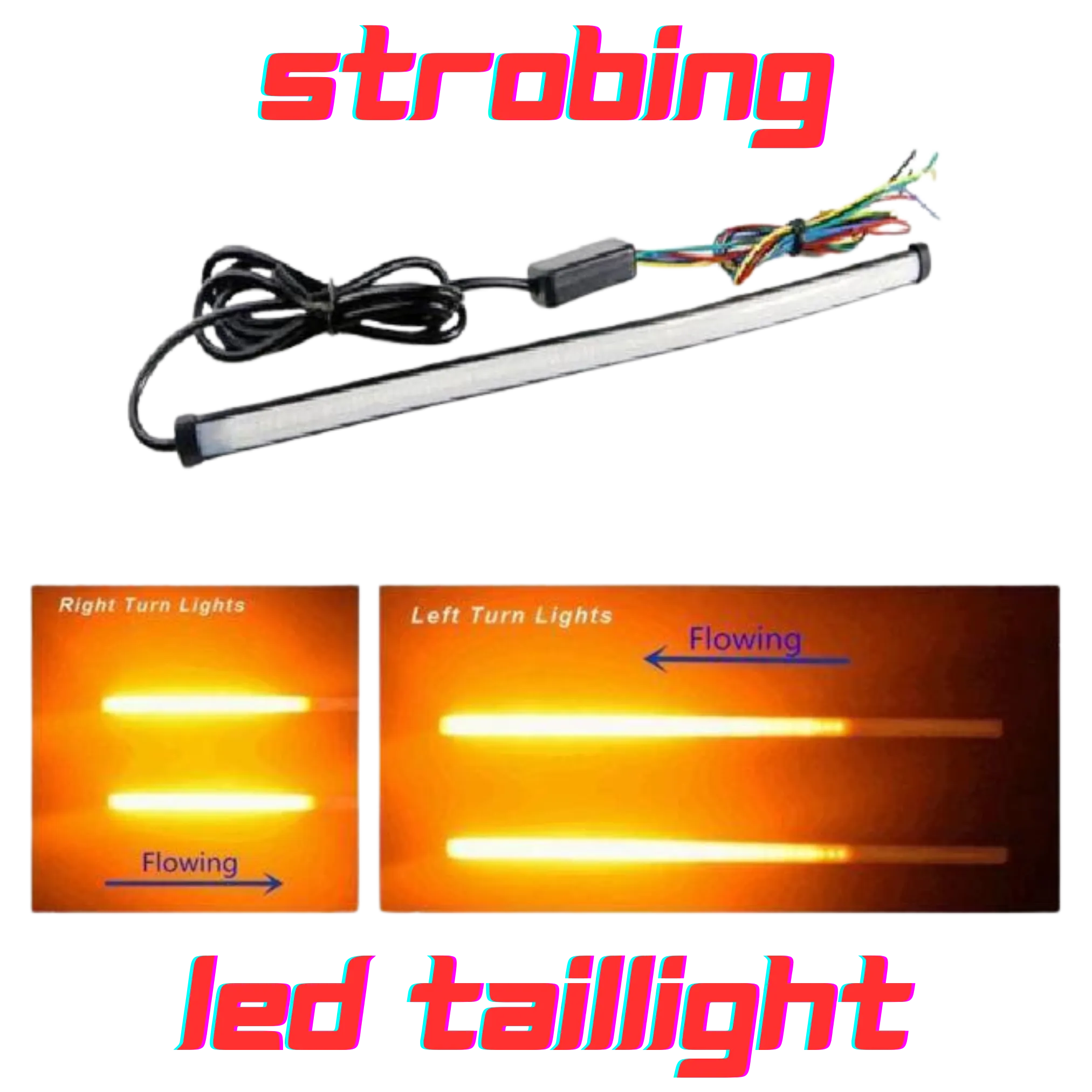 Strobing LED Taillight