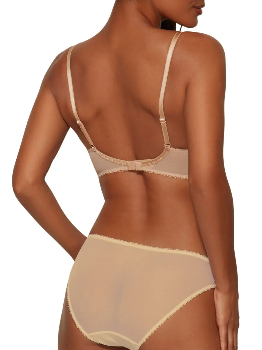 Superboost Lace T-Shirt Bra - Nude