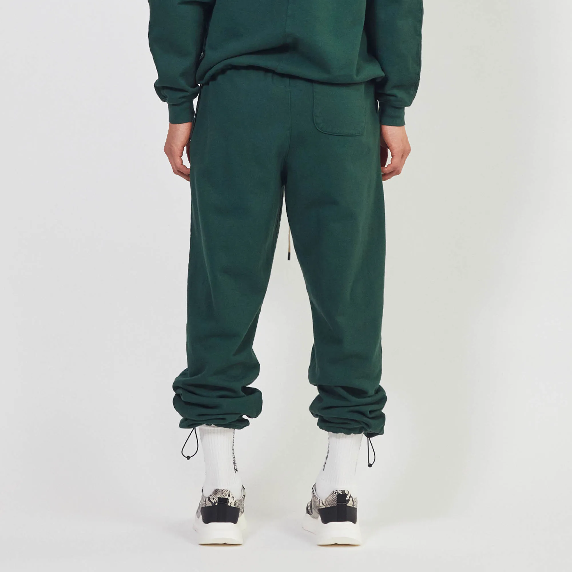 surplus sweatpants / hunter green