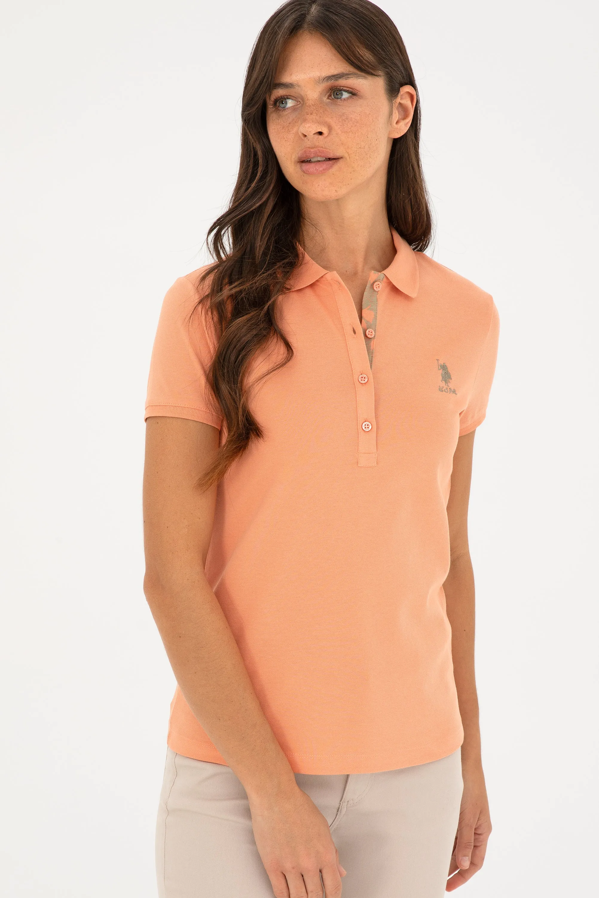 T SHIRT Femme TP01 ORANGE 1806126VR047
