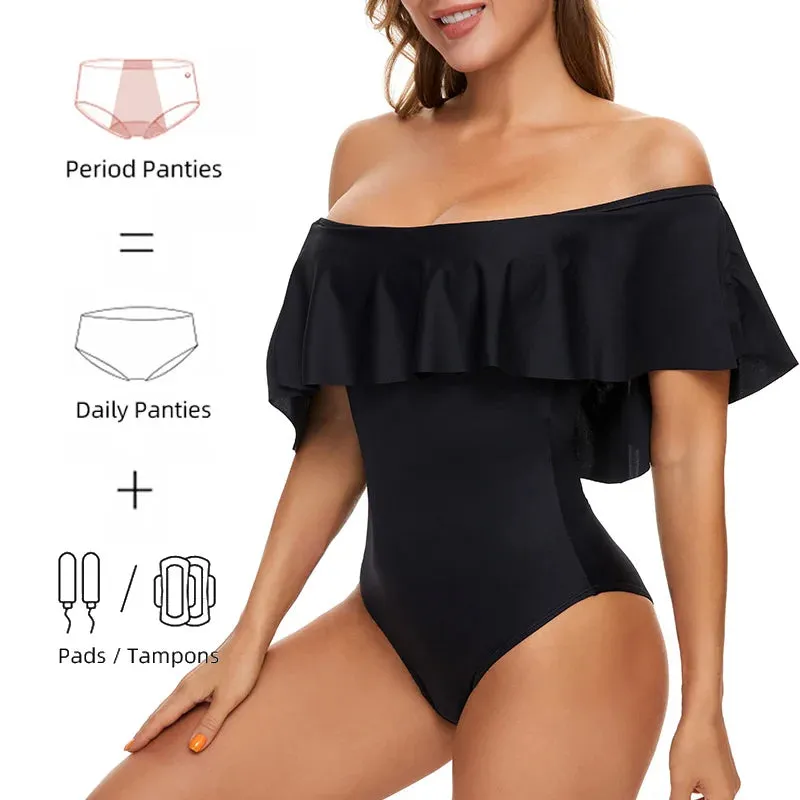 TEEK - Womens Menstrual Strong Absorption Swimsuit